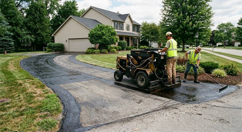 Asphalt Slurry Sealing in San Antonio, TX